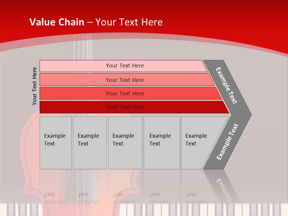 Score Cord Orchestra PowerPoint Template