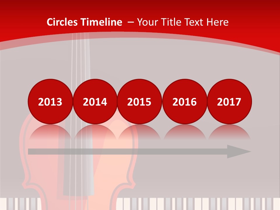Score Cord Orchestra PowerPoint Template