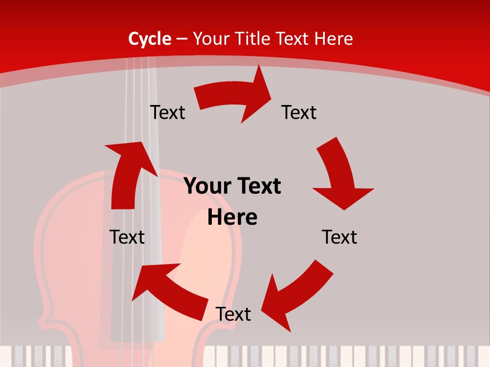 Score Cord Orchestra PowerPoint Template