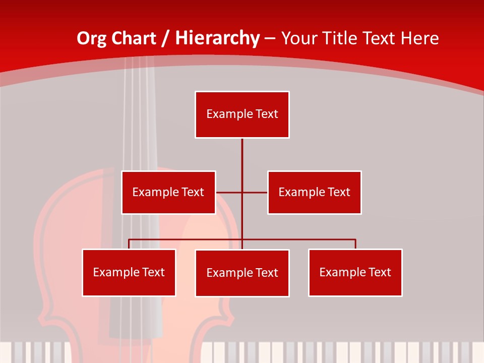 Score Cord Orchestra PowerPoint Template