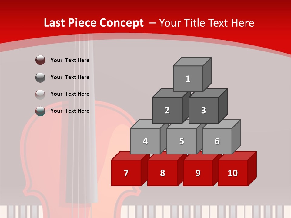 Score Cord Orchestra PowerPoint Template