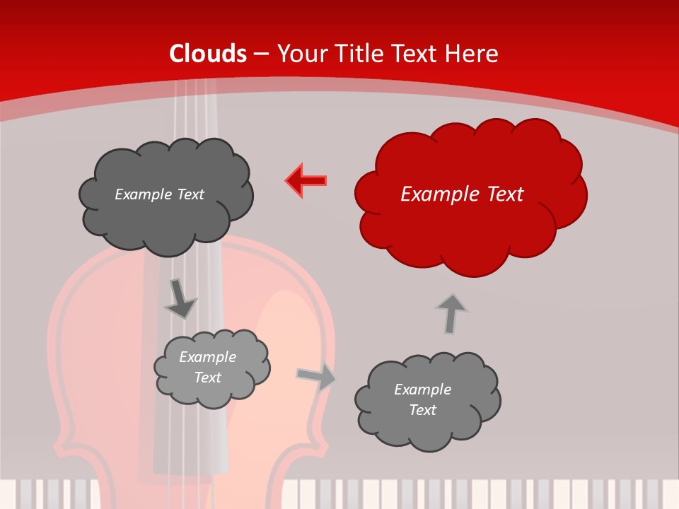 Score Cord Orchestra PowerPoint Template
