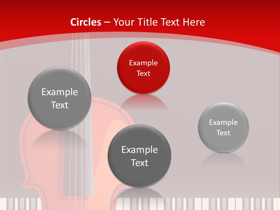 Score Cord Orchestra PowerPoint Template