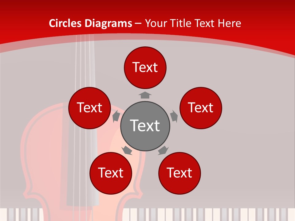 Score Cord Orchestra PowerPoint Template