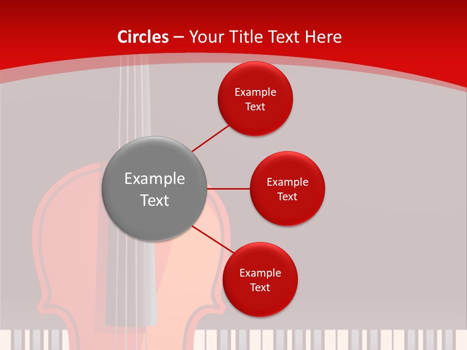 Score Cord Orchestra PowerPoint Template