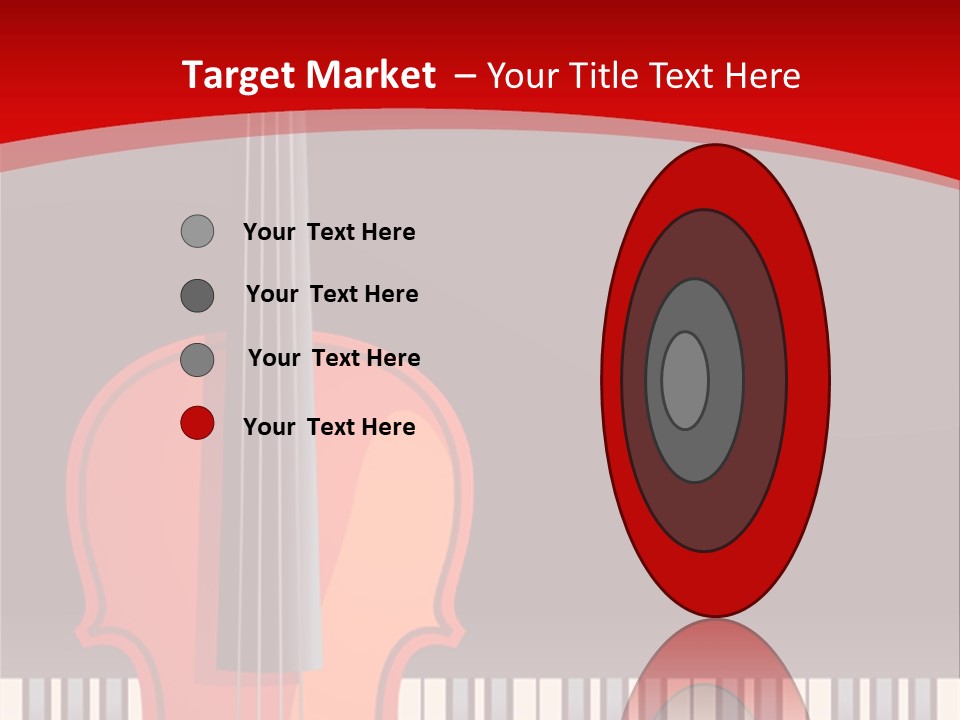 Score Cord Orchestra PowerPoint Template