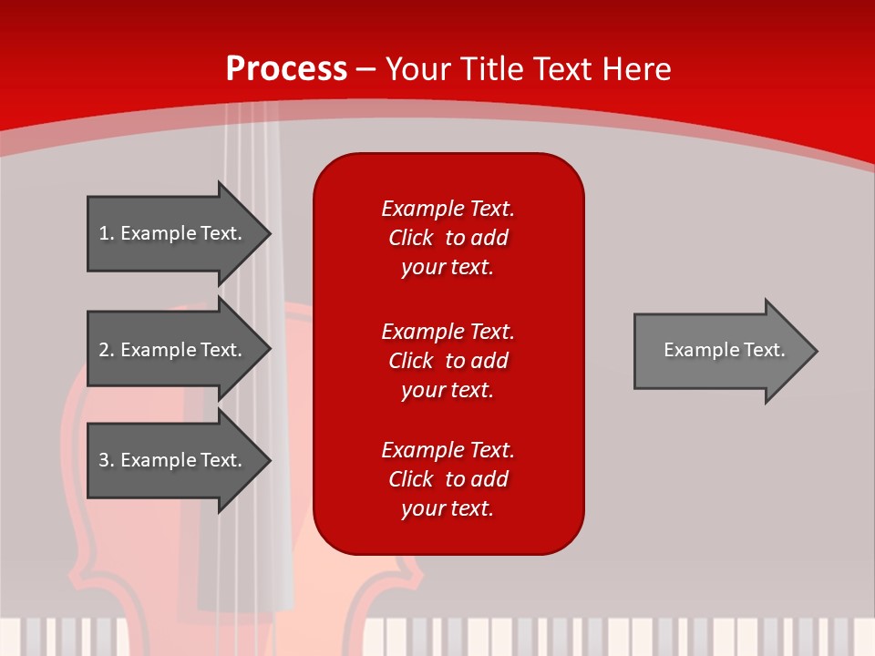 Score Cord Orchestra PowerPoint Template