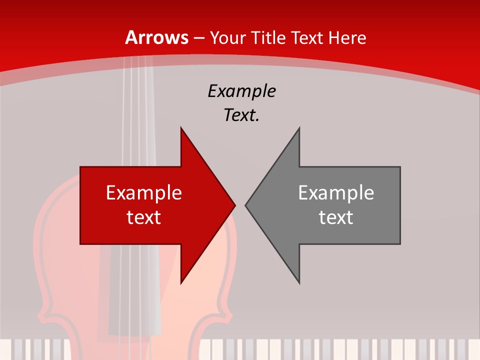 Score Cord Orchestra PowerPoint Template