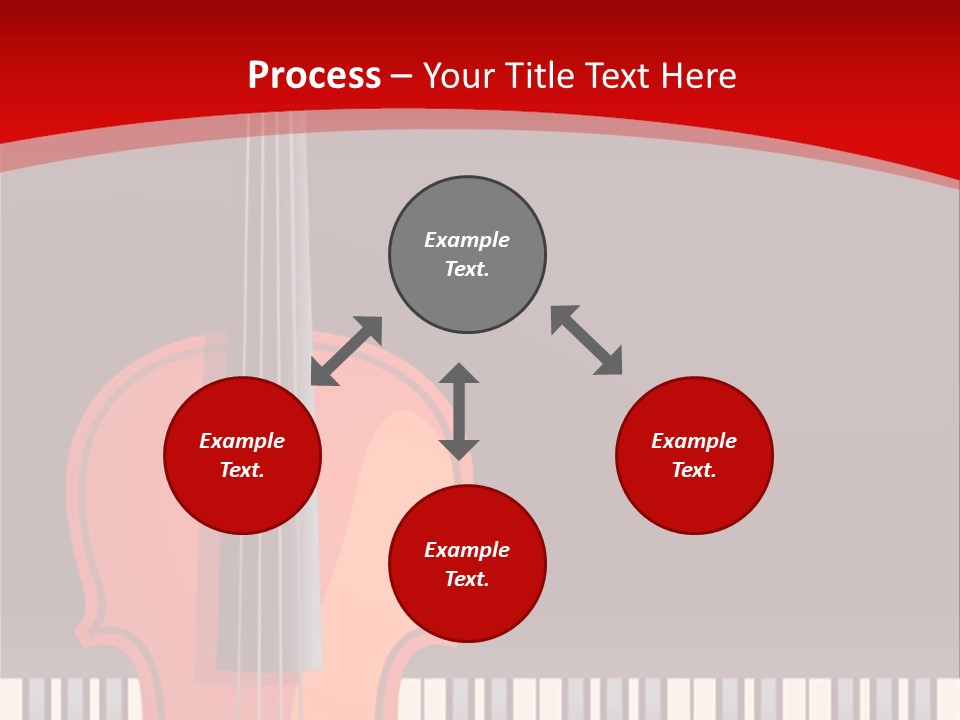 Score Cord Orchestra PowerPoint Template