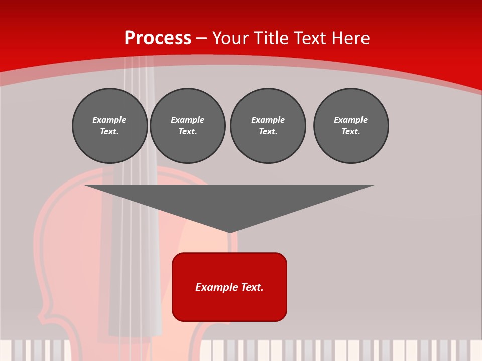 Score Cord Orchestra PowerPoint Template