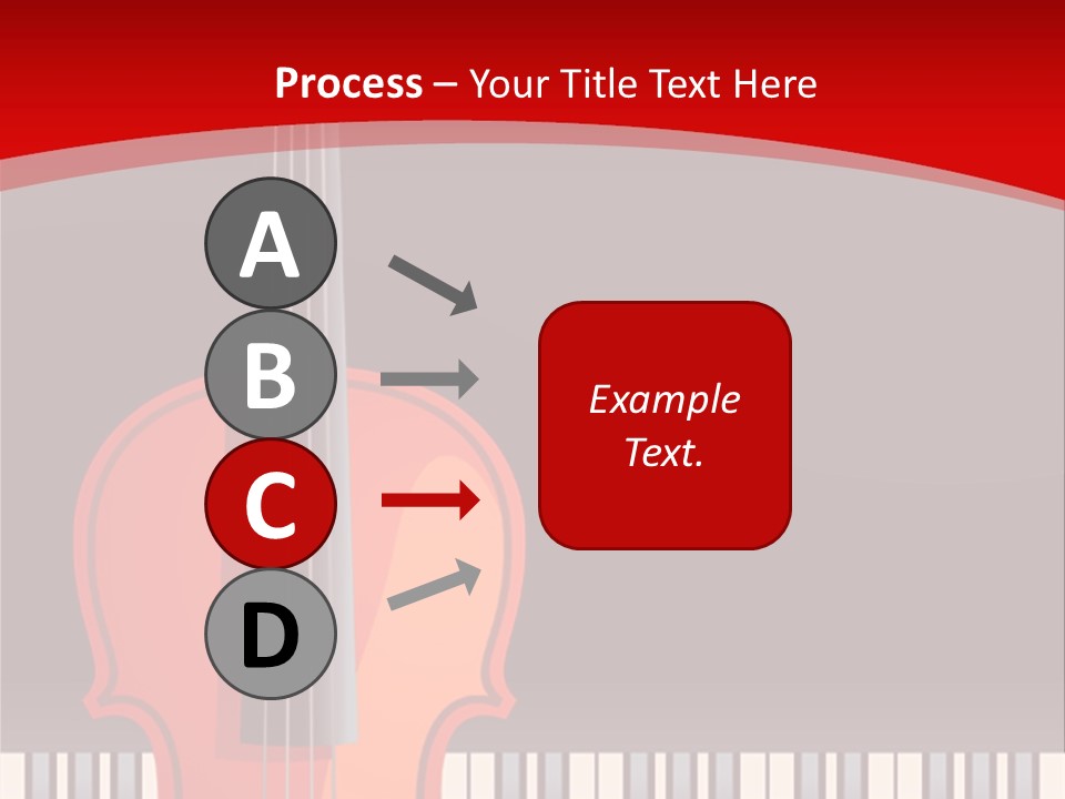Score Cord Orchestra PowerPoint Template