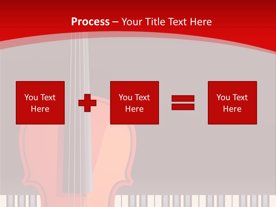 Score Cord Orchestra PowerPoint Template