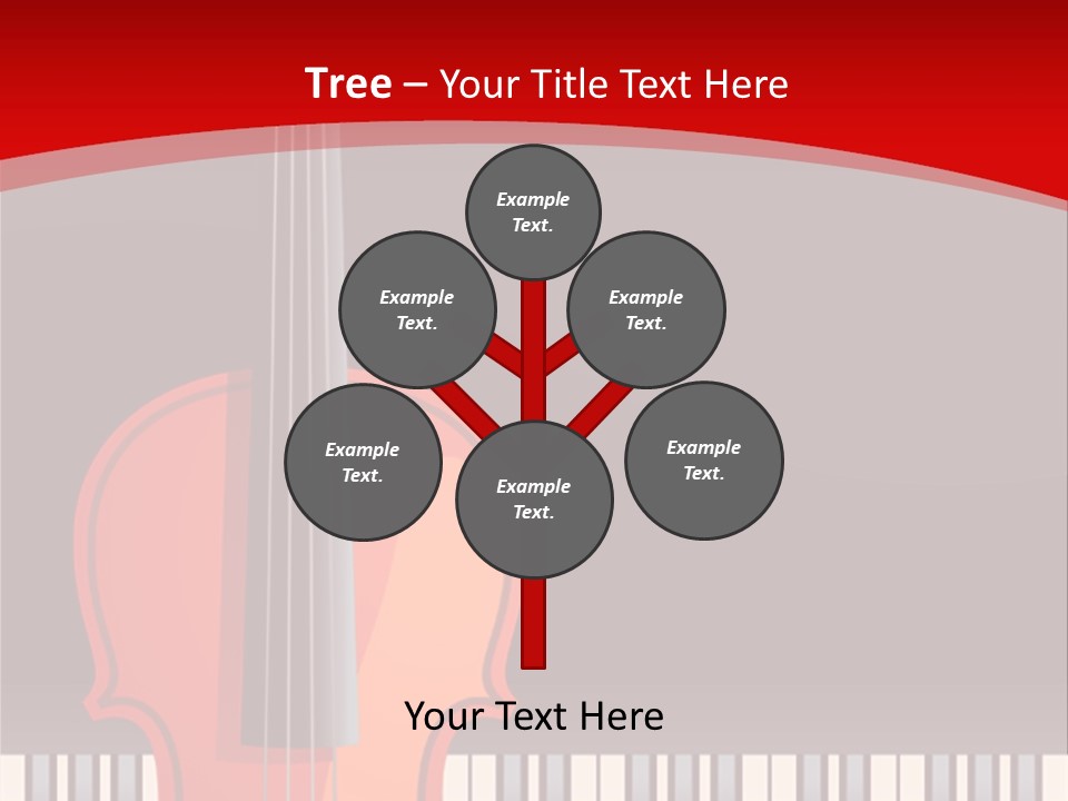 Score Cord Orchestra PowerPoint Template