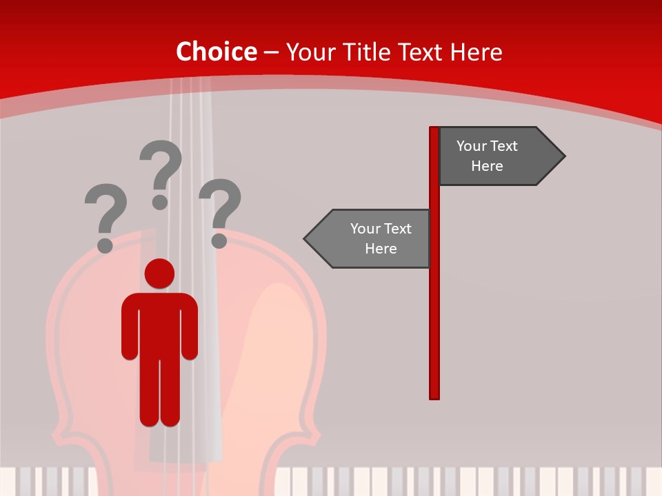 Score Cord Orchestra PowerPoint Template