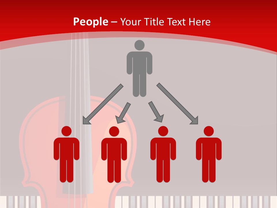 Score Cord Orchestra PowerPoint Template