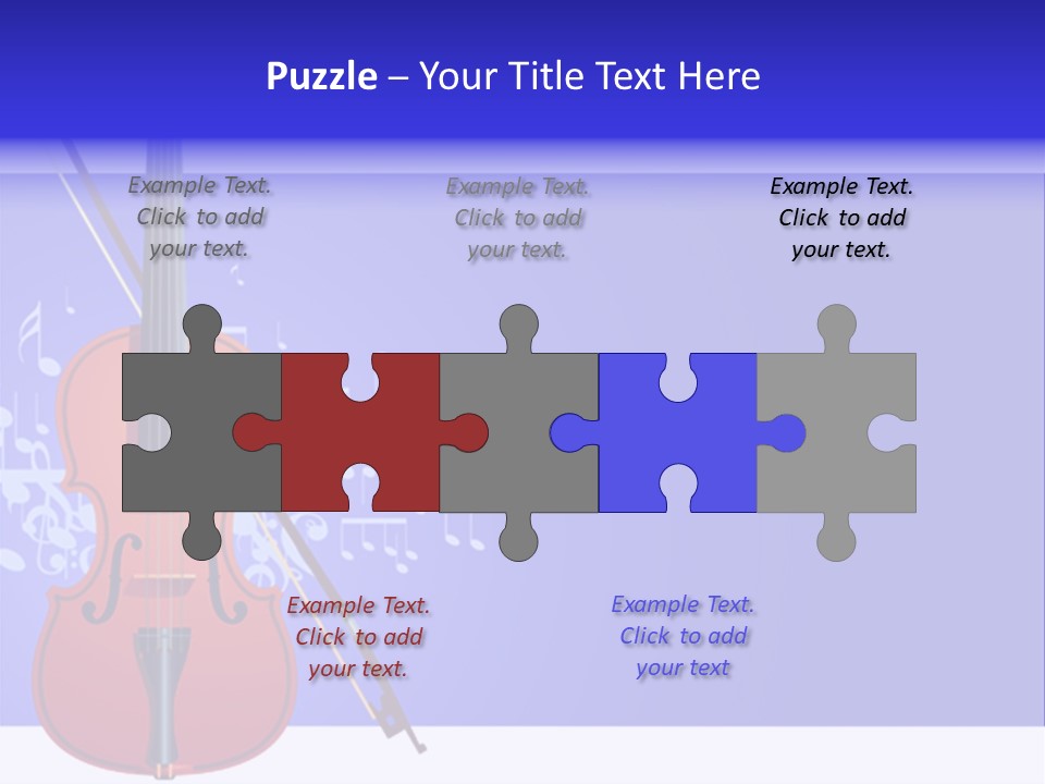 Adagio Viola Cord PowerPoint Template