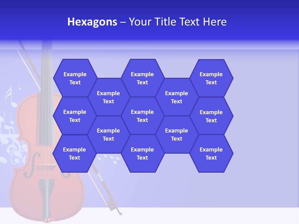 Adagio Viola Cord PowerPoint Template