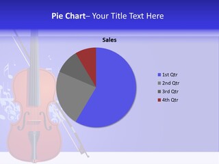 Adagio Viola Cord PowerPoint Template