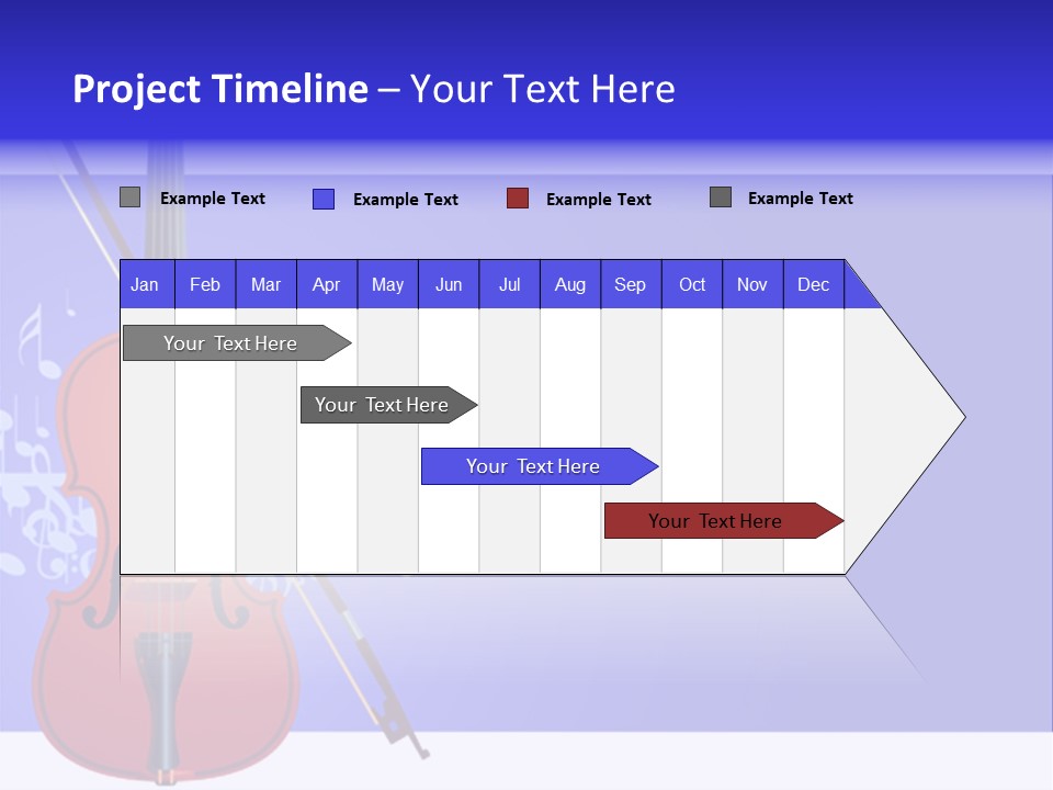 Adagio Viola Cord PowerPoint Template