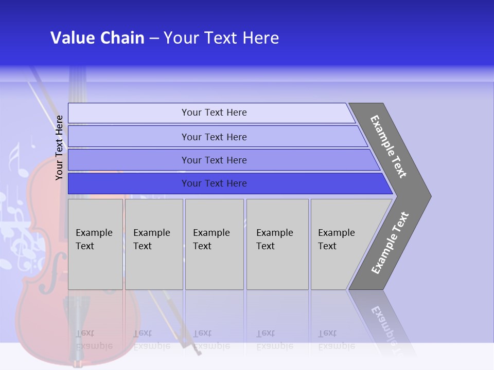 Adagio Viola Cord PowerPoint Template