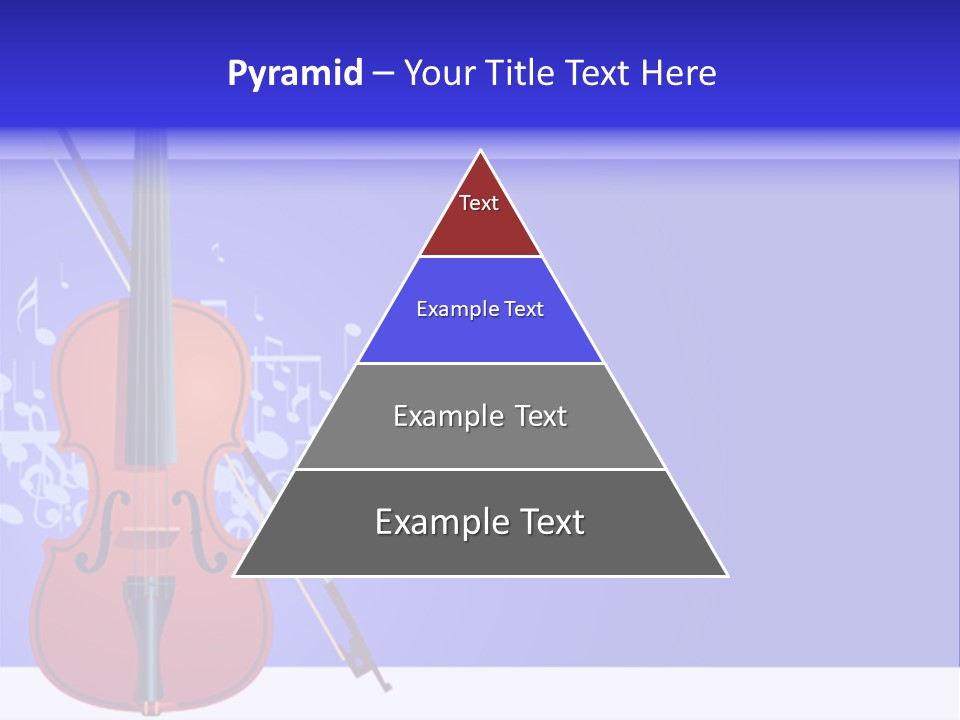 Adagio Viola Cord PowerPoint Template