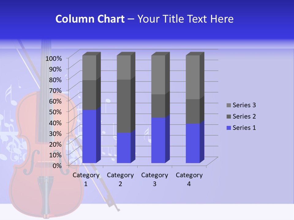 Adagio Viola Cord PowerPoint Template