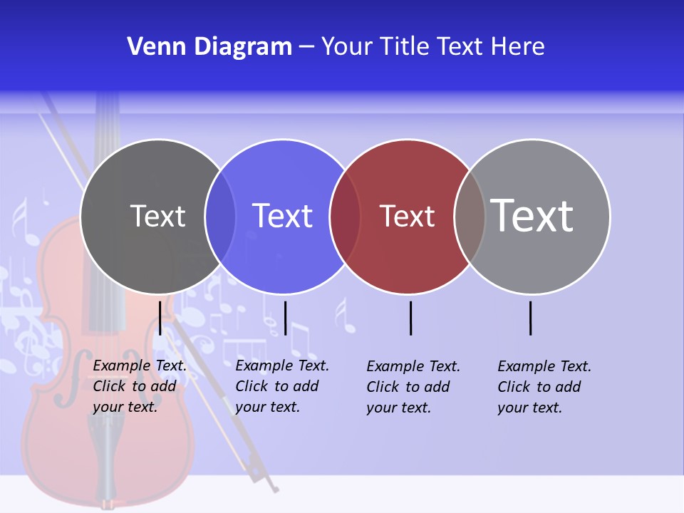 Adagio Viola Cord PowerPoint Template