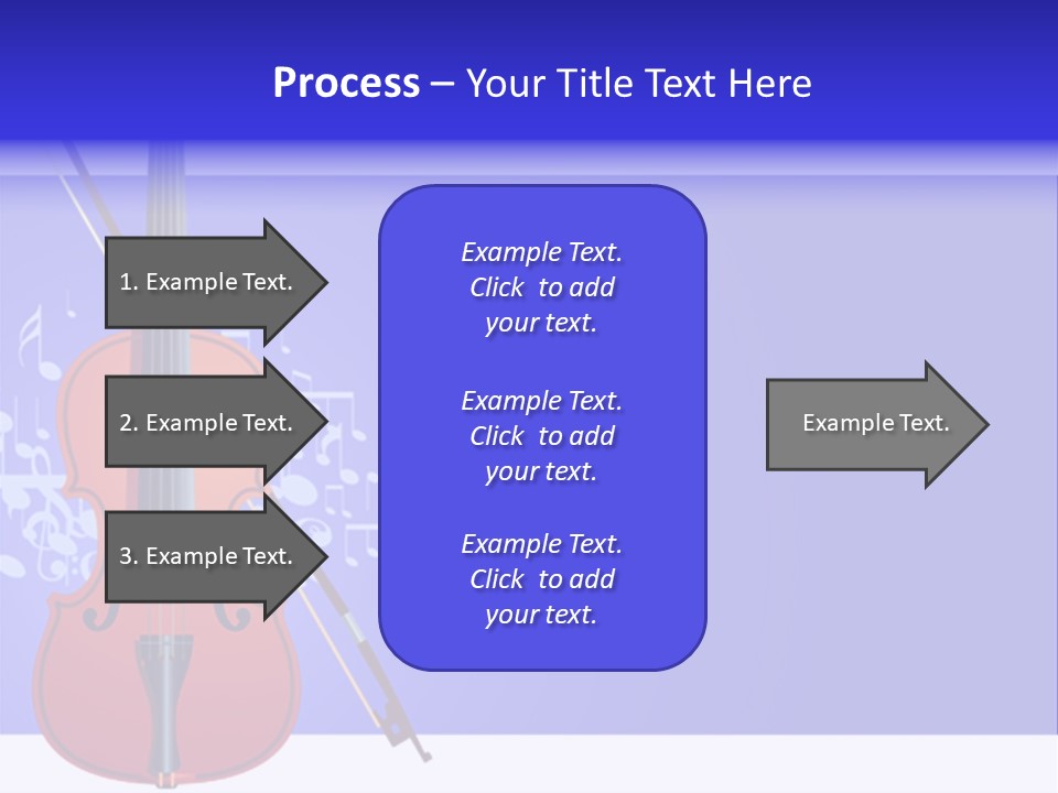 Adagio Viola Cord PowerPoint Template