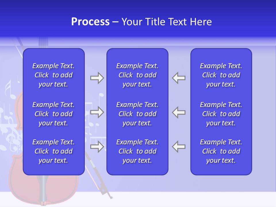 Adagio Viola Cord PowerPoint Template