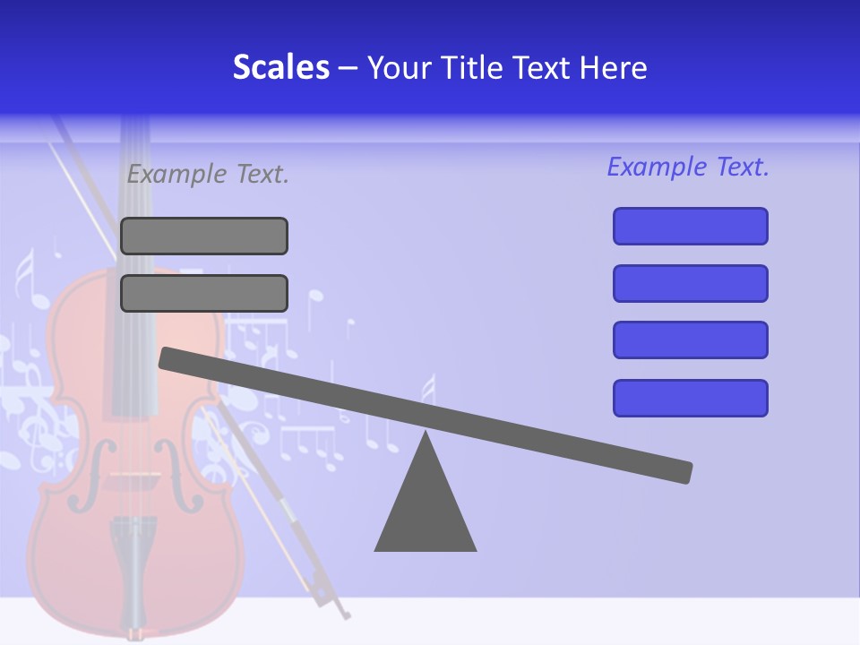 Adagio Viola Cord PowerPoint Template