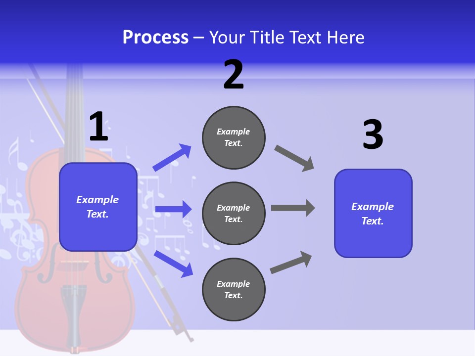 Adagio Viola Cord PowerPoint Template