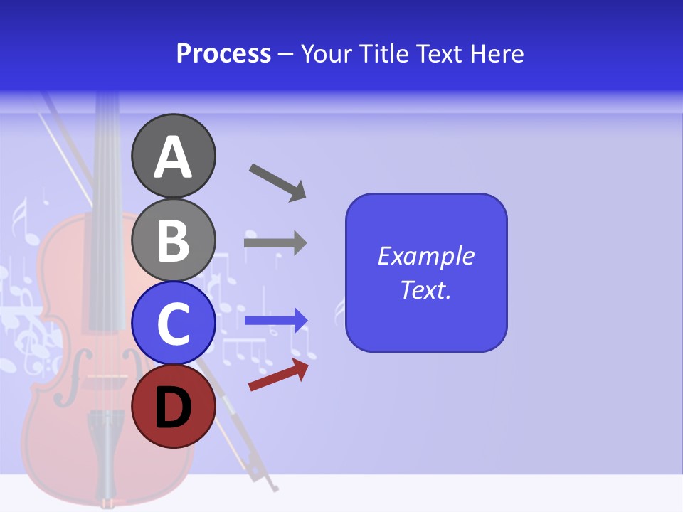 Adagio Viola Cord PowerPoint Template