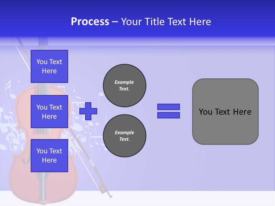 Adagio Viola Cord PowerPoint Template