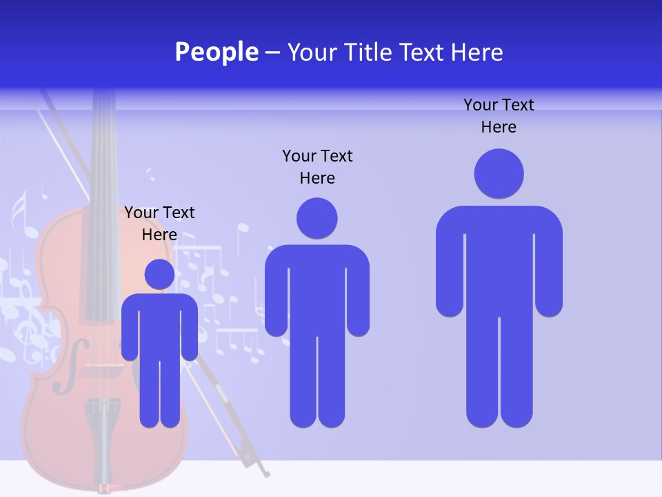 Adagio Viola Cord PowerPoint Template