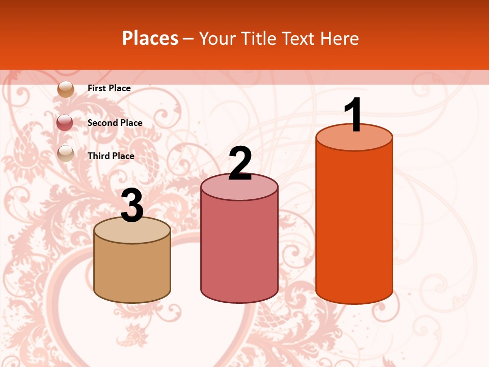 Pattern Frame Flower PowerPoint Template