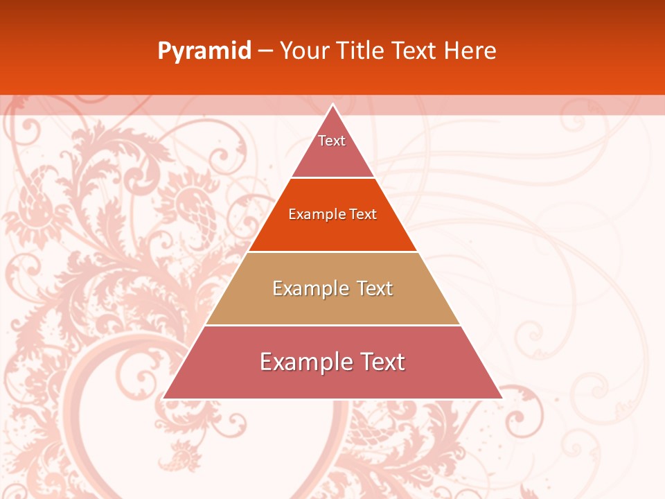 Pattern Frame Flower PowerPoint Template