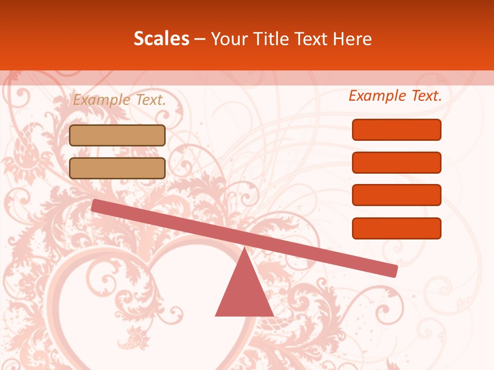 Pattern Frame Flower PowerPoint Template