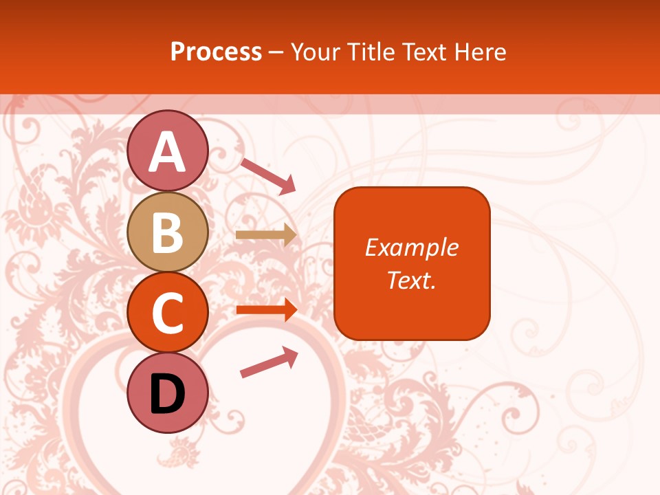 Pattern Frame Flower PowerPoint Template