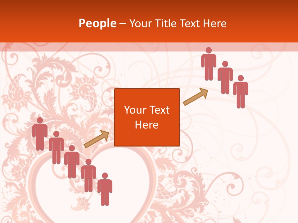 Pattern Frame Flower PowerPoint Template