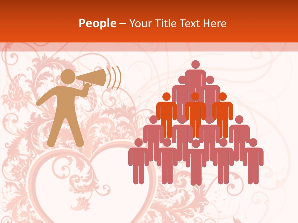 Pattern Frame Flower PowerPoint Template