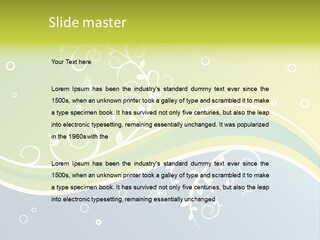 Isolated Expensive Furniture PowerPoint Template