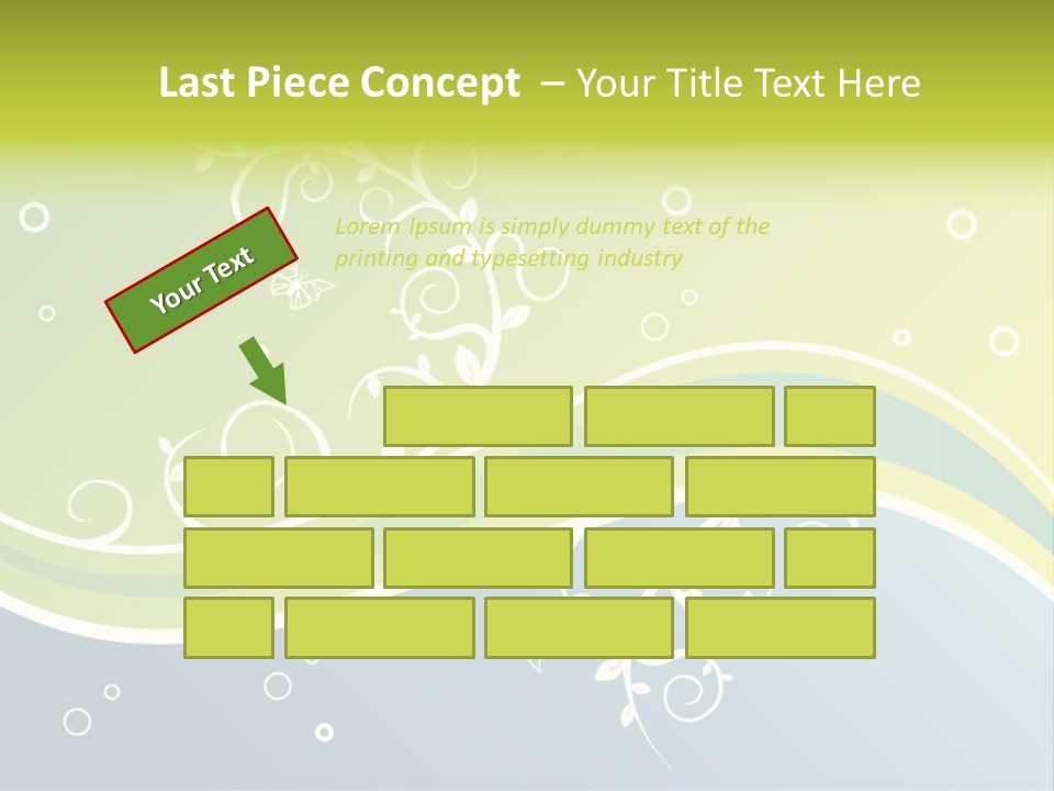 Isolated Expensive Furniture PowerPoint Template