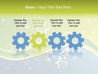 Isolated Expensive Furniture PowerPoint Template