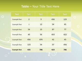 Isolated Expensive Furniture PowerPoint Template