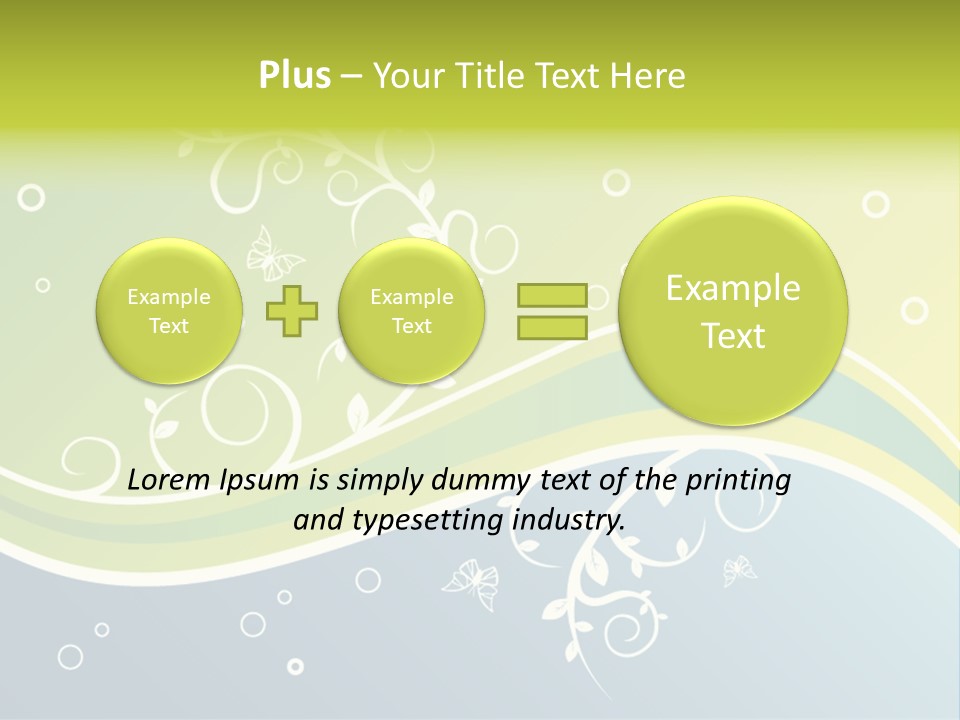 Isolated Expensive Furniture PowerPoint Template