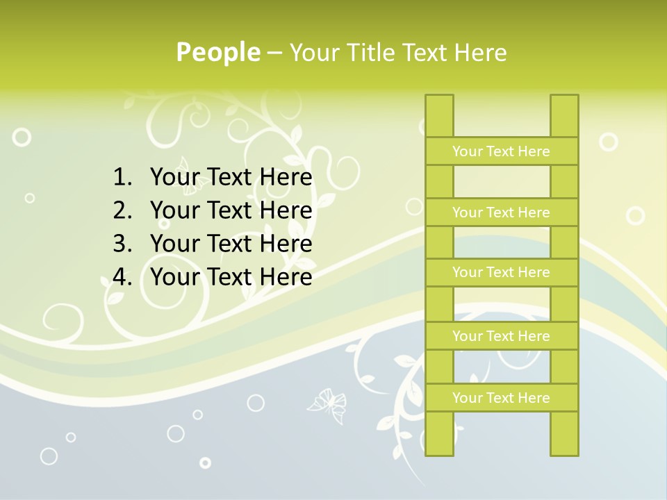 Isolated Expensive Furniture PowerPoint Template