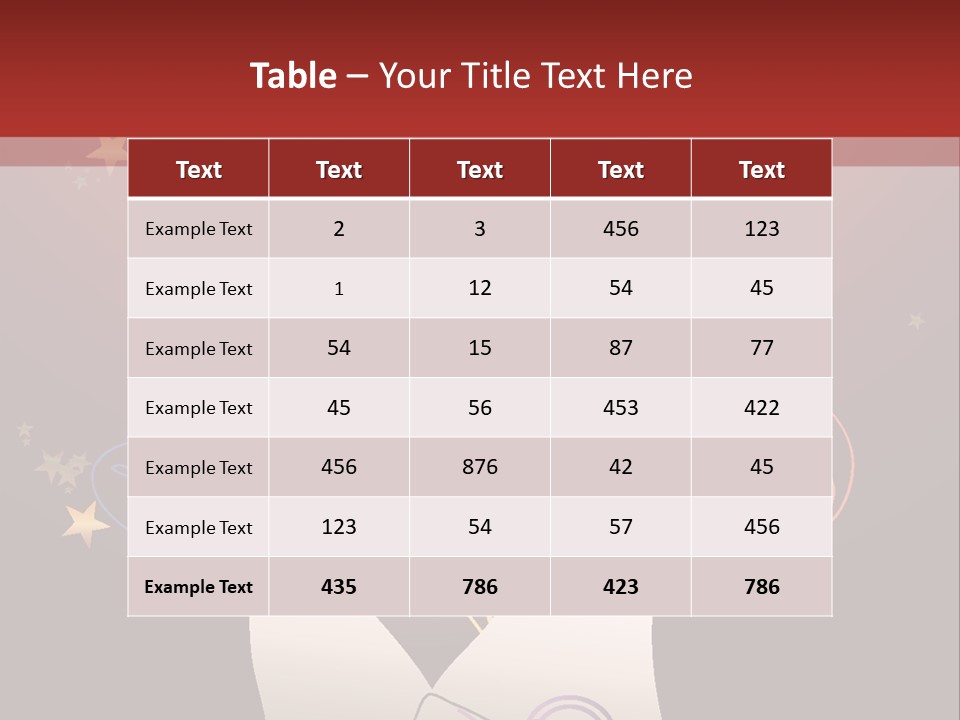 An Envelope With Hearts Coming Out Of It PowerPoint Template