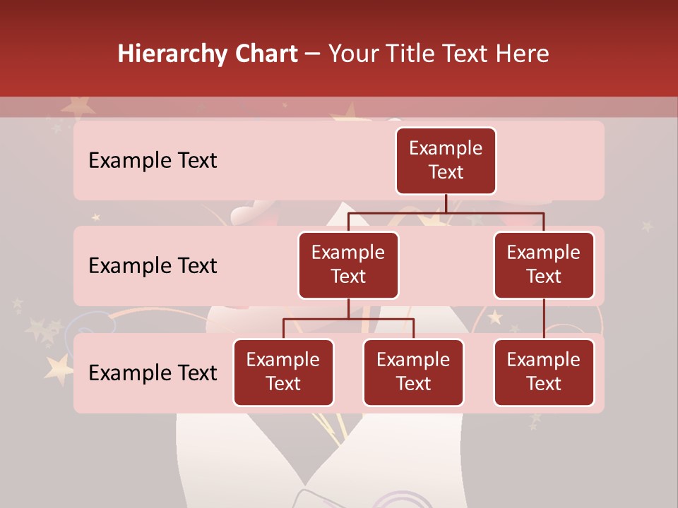 An Envelope With Hearts Coming Out Of It PowerPoint Template