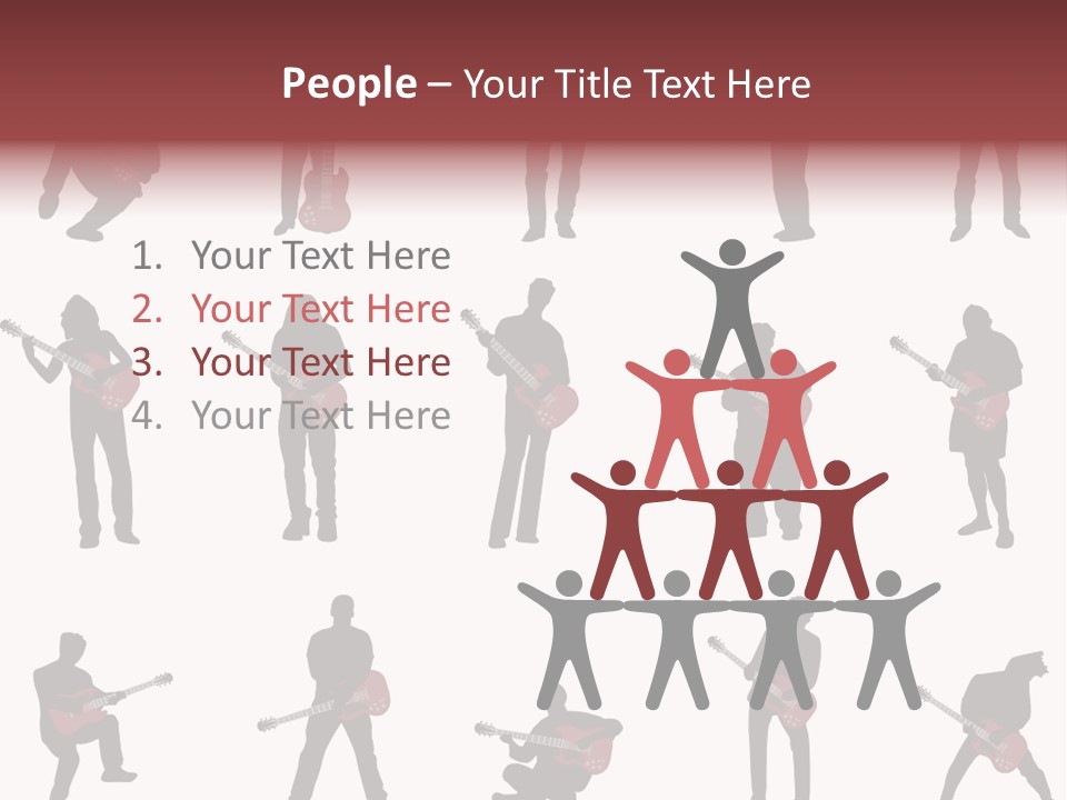 Modern Show Man PowerPoint Template