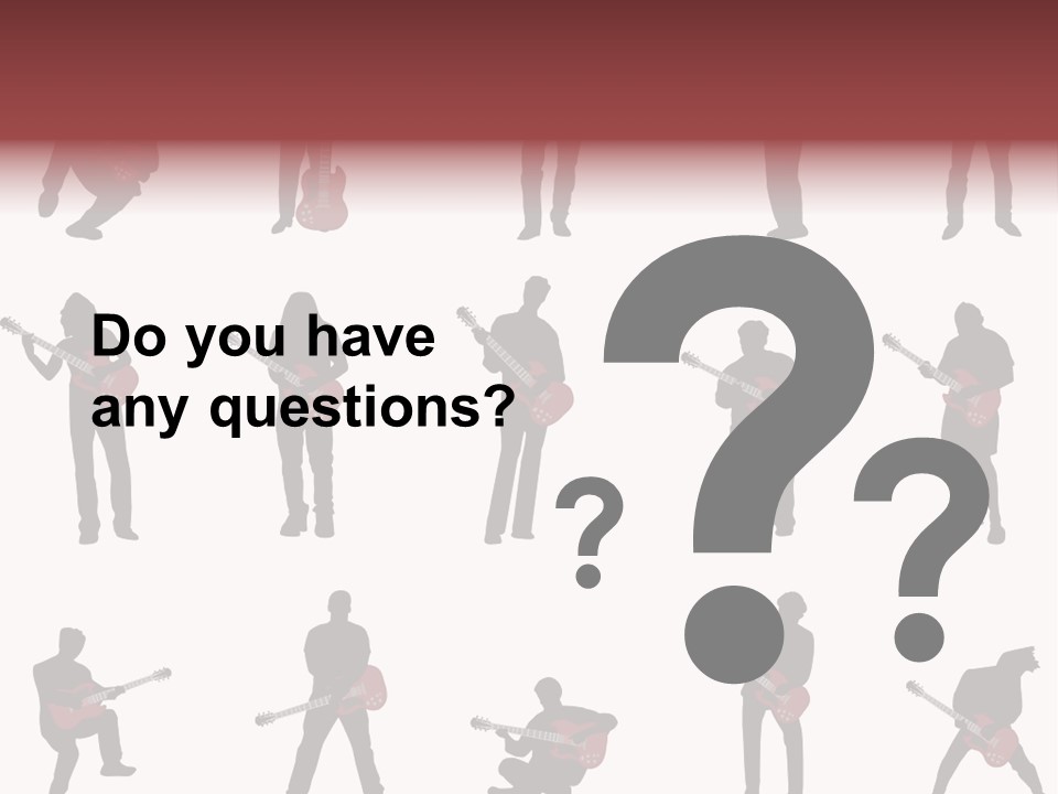 Modern Show Man PowerPoint Template